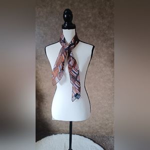 Edwards Garment Women's Stylish 100% Polyester Casual Crossroads Square Scarf